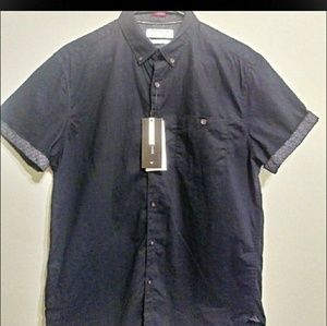 Button up Black shirt L slim fit